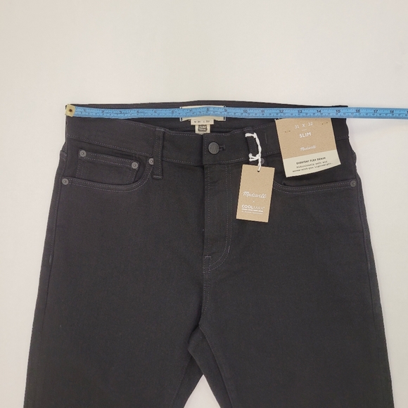 Madewell Coolmax Denim Edition Slim Jeans Style# ND479 - Picture 4 of 12